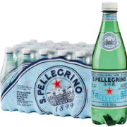 圣培露（S.Pellegrino）圣培露（S.PELLEGRINO）意大利含气天然矿泉水气泡水500ml*24瓶