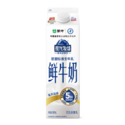 京东百亿补贴: 蒙牛 现代牧场 鲜牛奶 屋顶包 960ml 巴氏杀菌