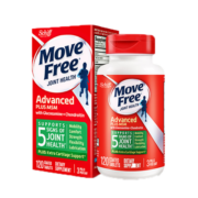 Move Free旭福益节氨糖软骨素维骨力美国进口MSM加钙片 盐酸氨基葡萄糖成人中老年 【绿瓶120粒】缓解关节痛 效期25年9月左右
