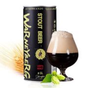 Warney Berg 沃尼伯格 精酿黑啤酒 1L*2罐
