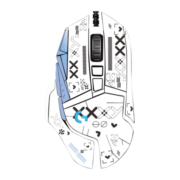 罗技（G） G502 HERO 主宰者SE电竞游戏鼠标 有线鼠标 RGB灯光宏编程鼠标 DIY贴纸 G502 SE HERO--含点线之图贴纸