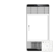PLUS会员、需购券：NVC Lighting 雷士照明 E-JC-60BLHF 81-1 智能风暖浴霸
