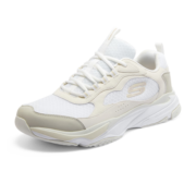 斯凯奇（SKECHERS）春季新品男子复古老爹鞋简约舒适老爹鞋8790160乳白色/OFWT 42.5