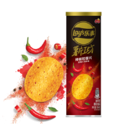 乐事 薯片工坊 辣椒粒薯片 香辣小龙虾味 104g*17件
