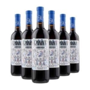 格鲁吉亚原瓶进口，Ranina 拉尼娜小矮人 微醺晚安半甜红葡萄酒750mL*6瓶整箱