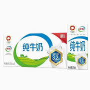 伊利 纯牛奶整箱200ml*24盒