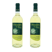 plus会员：法国CHUANFU 进口干白葡萄酒 750ml*2支