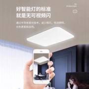 Yeelight易来 韶华led灯吸顶灯 支持米家智能灯具 卧室灯餐厅灯纯白3室1厅
