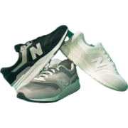NEW BALANCE NB官方男鞋女鞋997H系列CM997HCC时尚舒适休闲运动鞋 CM997HCB白色 37.5(脚长23cm)