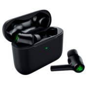 雷蛇 Razer 战锤狂鲨真无线二代 入耳式蓝牙音乐耳机 降噪麦克风 RGB灯效 吃鸡耳机 和平精英手机游戏耳机