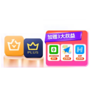 20点开始：iQIYI 爱奇艺 黄金会员年卡+京东PLUS年卡+加赠3大权益