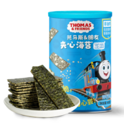小火车Thomas托马斯 海苔夹心脆 宝宝零食儿童休闲即食紫菜 芝麻味40g