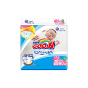 大王（GOO.N）尿不湿维E系列柔软干爽舒适透气婴幼儿纸尿裤NB90片（0-5kg）