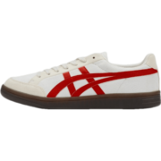 Onitsuka Tiger鬼塚虎简约轻便潮流男女休闲板鞋ADVANTI 1183B799-YS 米白色/红色 40.5