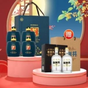 扳倒井 国井1915酒庄 藏酒 52度浓香型白酒 手提礼盒装500mL*4瓶装 赠大曲浓香500mL*2瓶