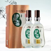 泸州老窖 绿豆大曲（银之豆）51.8度养生白酒/露酒 500ml*2瓶 赠茗酿小酒125ml