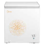 20点开始、PLUS会员：Midea 美的 BD/BC-143KMD(E) 低霜家用囤货小冰柜 143升