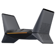 618预售、PLUS会员：ThundeRobot 雷神 AX6600M RA66 银翼电竞路由器 全千兆 WiFi6 星空灰
