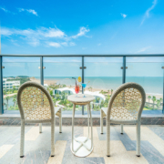 福州少有的海景酒店！7-8月去看蓝眼泪！福州海瀛湾佰翔度假酒店 5-6号楼海景房1-2晚套餐（含双早）