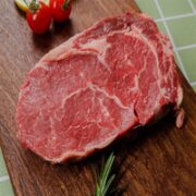 云鲜美 生鲜 原切眼肉牛排  1.6kg