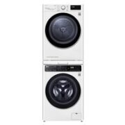 LG 乐金 纤慧系列 FCK10Y4W+RC90V9AV6W 热泵式洗烘套装 白色