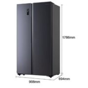 Hisense 海信 BCD-611WFK1DPQ 611升 对开门冰箱