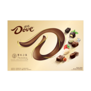 德芙（Dove）精心之选多种口味巧克力礼盒280g母亲节520礼物（不含礼品袋）
