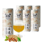PANDA BREW 熊猫精酿 比利时小麦白啤 330ml*3罐装 买3送3 共6罐