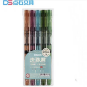 点石  直液式走珠笔 轻复古5色套装