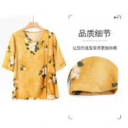糖宝妈 妈妈款棉麻上衣