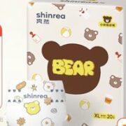 shinrea 爽然 小熊拉拉裤 XL20片*2包