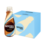 雀巢（Nestle）即饮咖啡 无蔗糖添加丝滑拿铁咖啡饮料268ml*6瓶 礼盒