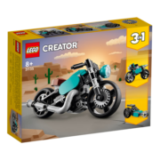 乐高（LEGO）积木31135复古摩托车8岁+儿童玩具上新六一儿童节礼物