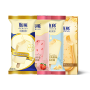 伊利 甄稀冰淇淋生牛乳冰淇淋单支装 挚恋草莓*1*21件