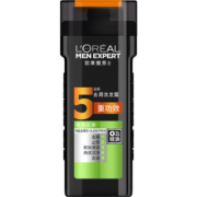 欧莱雅（LOREAL）男士去屑洗发露(炭爽去油)400ml（新老包装随机发货）