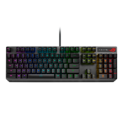 京东PLUS：ROG 玩家国度 游侠 RX PBT版 104键 有线机械键盘 黑色 ROG RX蓝轴 RGB