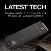 SEAGATE 希捷 酷玩530系列 M.2 NVMe PCIe4.0x4 2.5英寸固态硬盘 (散热片版)4TB