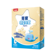贝因美（Beingmate）菁爱萌星牛奶味泡芙40g  无防腐剂非油炸 儿童宝宝零食磨牙饼干
