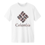 Columbia哥伦比亚户外20春夏女经典款印花休闲圆领短袖T恤AR2373