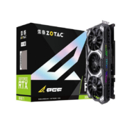 京东百亿补贴：ZOTAC 索泰 GeForce RTX 3060Ti 8G6X PGF GOC 显卡 8GB