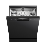 再降价、618预售、PLUS会员：Midea 美的 骄阳系列 RX600P 独嵌两用洗碗机 15套 曜石黑