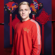 18日10点、限尺码：adidas 阿迪达斯 男款运动卫衣 GK9440