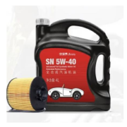Monarch 统一润滑油 汽车小保养套餐 5W-40 SN级 4L