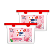 奥妙 樱花甜香柔护 洗衣凝珠 100颗（50颗×2盒）