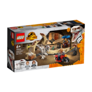 乐高（LEGO）积木 侏罗纪世界 76945 野蛮盗龙:摩托车大追捕 6岁+玩具生日礼物