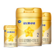 飞鹤星飞帆卓睿2段6-12个月较大婴儿配方奶粉750g*2+300g*1