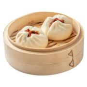包道广式烧麦叉烧包鲜肉包早餐冷冻干蒸烧卖速冻面点速食 4包组合