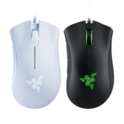 Razer雷蛇炼狱蝰蛇标准版黑白色USB电脑电竞有线游戏LOL鼠标