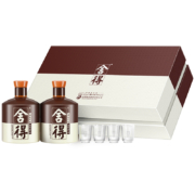 618预售：舍得 品味舍得 52%vol 浓香型白酒 600ml*2瓶 礼盒装