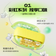 猿力觉醒接吻神器口气清新爆糖珠薄荷口香糖持久型口腔去臭爆珠糖